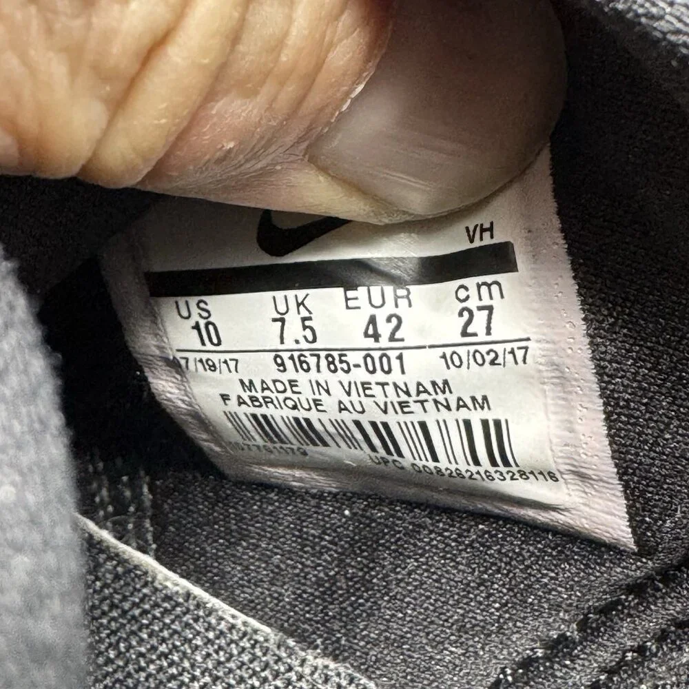 Nike Womens Air Max Sasha Running Trainers 916785 Sneakers Shoes Size 10 Black - Picture 8 of 9